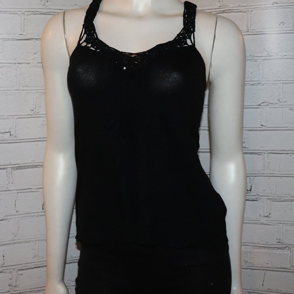 🖤✨ Black Racerback Tank Top · Express · XS